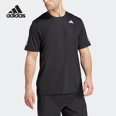 阿迪达斯(adidas)2023夏新款网球男子运动短袖T恤