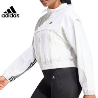 阿迪达斯(adidas) 女子秋季运动训练休闲连帽夹克外套IL6976