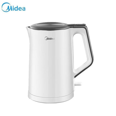 美的(midea)热水壶 MK-HJ1522 304不锈钢热水壶 烧水壶1.5L 烧水器家用煮水器