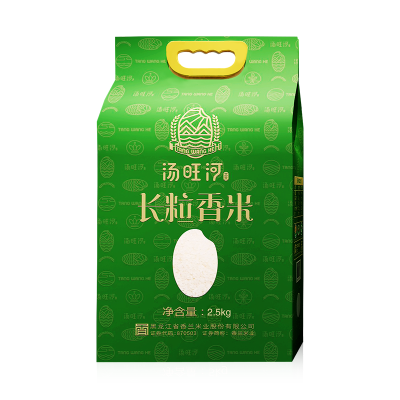 汤旺河黑龙江东北大米北汤原 长粒香米2.5kg 真空包装当季新米