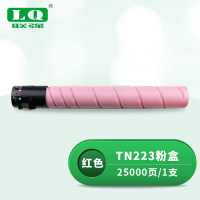 联强 TN223 打印量25000页 适用柯尼卡美能达TN224/C256/C266/C7222/C7226/C226 粉盒 (计价单位:只) 红色