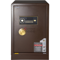齐心 BGX-2078 电子密码保管箱/棕色