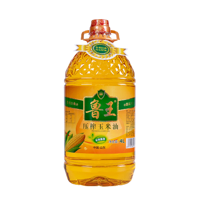 鲁王 压榨玉米油 4L 桶