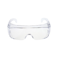 梅思安眼部防护10113968新宾特-CAF防护眼镜 透明镜框,防雾透明镜片,亚洲款 (12付装)