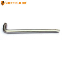 钢盾(SHEFFIELD) L型加长带中孔花形扳手T6 S050706(20个装)