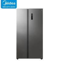 美的(Midea)607升变频一级能效对开门双开门家用智能电冰箱节能无霜净味超薄可嵌入BCD-607WKPZM(E