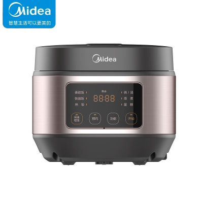 美的(Midea)底盘加热智能自动3L不粘锅聚能釜 MB-AFB3061R 电饭煲 HJ