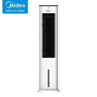 美的(Midea)遥控定时空调扇低音落地水冷塔扇蒸发式冷风扇凉风修长机身大风量家用ACA10XBR