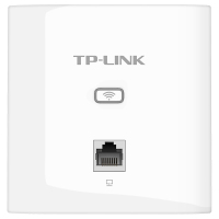 TP-LINK TL-AP302I-PoE薄款(方) 300M无线86型面板式AP 企业级酒店别墅wifi接入