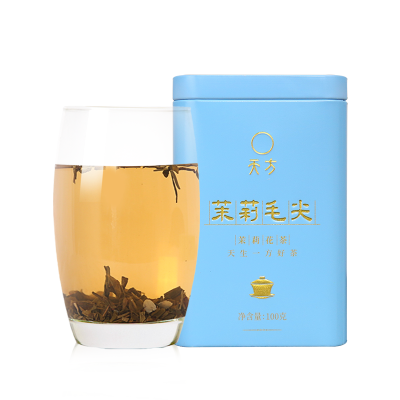 天方新茶 100g听装茉莉毛尖 单位:听