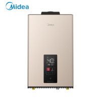 美的(Midea)JSQ30-16HTS3 16升燃气热水器天然气增压零冷水智能随温感浴缸洗手机APP控制