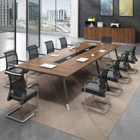 海邦(HAIBANG) 会议桌长桌椅组合现代简约培训桌办公桌 2250*700*750 定制