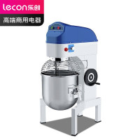 乐创 (lecon) LC-J-BM40 商用搅拌机 40L多功能打蛋器全自动蛋糕大型搅拌器和面机