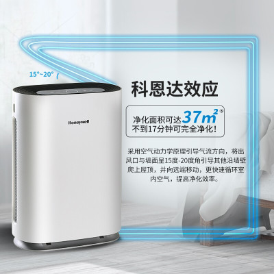 霍尼韦尔(Honeywell)空气净化器 除甲醛除菌除霾除过敏原 家用办公 KJ310F-P21W