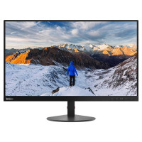 联想 ThinkVision 23.8英寸液晶显示器高清IPS屏窄边框 显示器 HDMI+VGA S24e-20