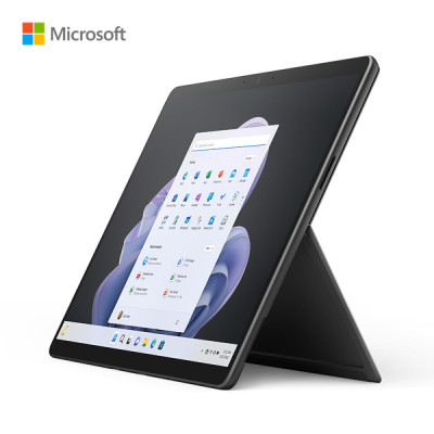 微软Surface Pro 9 12代10核i7 16G+512G 13英寸120HZ石墨灰 单平板无键盘学生笔记本电脑