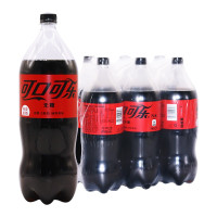 可口可乐 碳酸饮料汽水 2L/瓶 2L*6瓶/箱