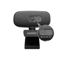 奥尼(aoni)电脑摄像头USB400万像素内置麦克风2K高清直播摄像1080P考研复试视频会议 C15