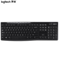 罗技 (Logitech) K270无线键盘黑色