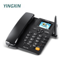 盈信(YINGXIN)8型全网通4G插卡电话机 无线老人固话 座机蓝牙通话热点黑名单 黑色