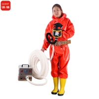 谋福 CNMF 8551 强制送风呼吸机电动式空气呼吸器 单人长管防毒面具 (送风呼吸器 配20米长管款)