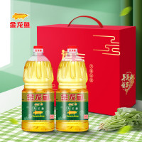 金龙鱼自然葵香葵花籽油礼盒(1.8L*2)(原阳光葵花油)