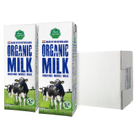 乐荷 荷兰进口有机全脂牛奶200mL*24