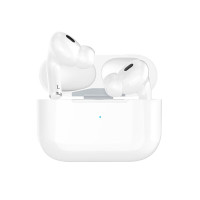 沃品(WOPOW)蓝牙耳机降噪HIFI立体声高音质音乐游戏支持无线充续航时间长适用于苹果华为安卓 AirPro5 白色