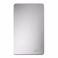 朗科(Netac)K330 银姬系列移动硬盘2.5英寸全金属高速USB3.0机械硬盘 银色 1TB