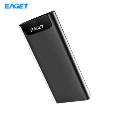 忆捷(EAGET) M5固态ssd移动硬盘手机type-c外接U盘便携迷你 商务简洁金属 2TB