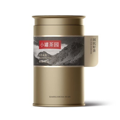 小罐茶·小罐茶园金标系列 特级乌龙茶大红袍茶叶产自武夷山65g 岩谷花香