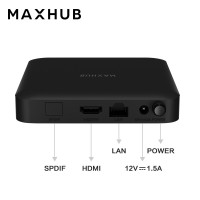 MAXHUB视频会议解决方案传屏盒子传屏器电脑手机平板画面快速简单投屏传屏盒子+传屏器 WB03+WT12A