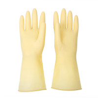 乳胶手套 橡胶手套加厚牛筋胶皮塑胶水防滑耐磨洗碗劳保手套10双/包