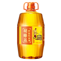 胡姬花 食用油 压榨一级 古法花生油5.436L