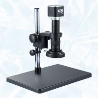 北银狐高清视频电子显微镜接电脑拍照4K测量专业CCD工业相机维修放大镜 1802-A显微镜[4K]+13.3寸屏