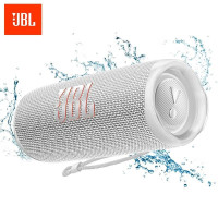 JBL FLIP6 音乐万花筒六代 便携蓝牙音箱 防水防尘赛道扬声器 独立高音单元 奶油白