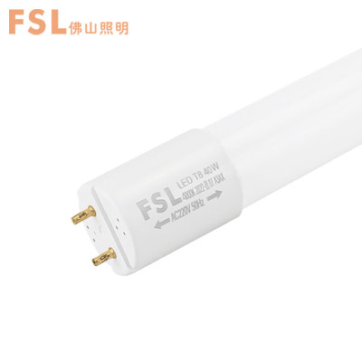 佛山照明(FSL)T8LED灯管双端供电灯管长条节能灯管日光灯管1.2米40W暖白光4000K