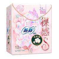 苏菲 裸感S贵族系列日用卫生巾25cm 12片