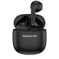 企业定制 纽曼新款蓝牙耳机真无线双耳超长待机续航半入耳式F1