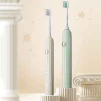企业定制 美的电动牙刷声波震动长续航智能换区提醒牙刷(随机发货)