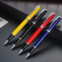 企业定制 英雄国潮宝珠笔金属签字笔学生日常书写用笔1512