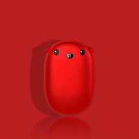 企业定制 十足酷充电宝小熊暖手宝移动电源通用红色SZK-K526