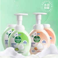 滴露泡沫洗手液消毒西柚250ml*2瓶+青柠250ml*2瓶