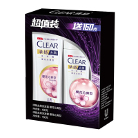 清扬(CLEAR)清扬(CLEAR)净爽头皮护理去屑洗发露清樱花露香水润型(400g+160g)