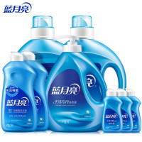 蓝月亮 洗衣液8件套(2kg*2瓶+手洗1kg*1瓶+双用型500g*2瓶+白兰旅行装80g*3瓶 (10000849