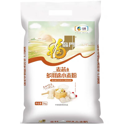 福临门小麦粉 中筋粉 5kg/袋
