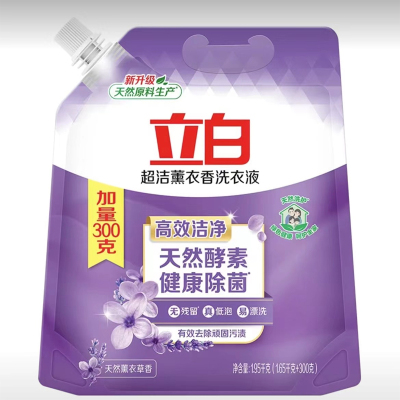 立白 超洁薰衣香天然酵素洗衣液1.65kg+300g/袋