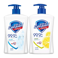 舒肤佳(Safeguard) 洗手液特惠装 纯白清香420ml+柠檬420ml