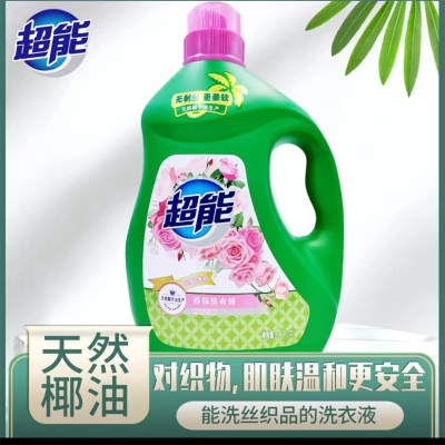 超能天然椰子油香氛洗衣液3kg/瓶