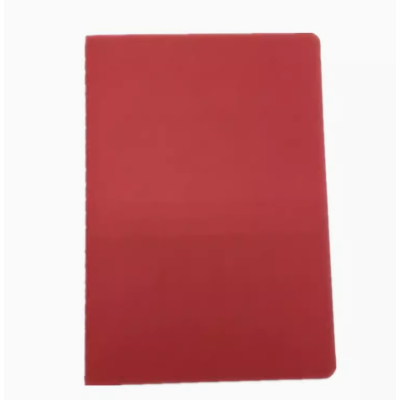 64k笔记本纯色红色封面笔记宣誓定制